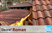 Композитная черепица Decra Roman