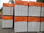блоки газосиликатные, кирпич.