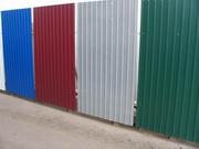 Крашенный и оцинкованный профлист С8 и C21. Доставка от производителя.